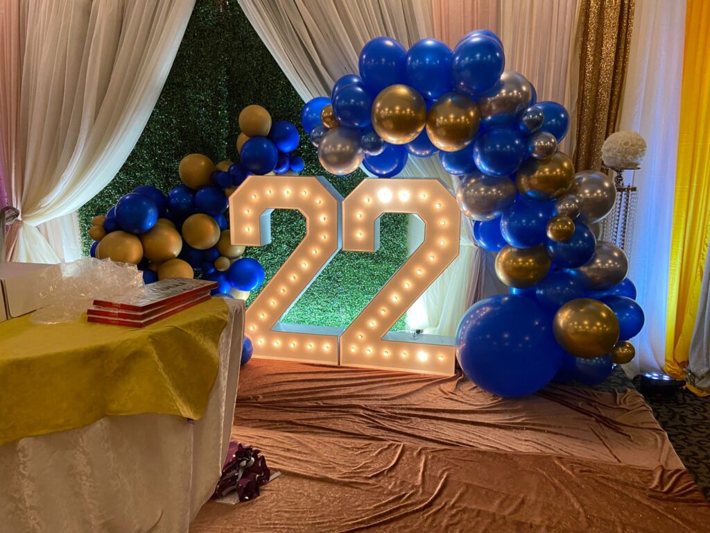 Mississauga Event Rentals Marquee Lights