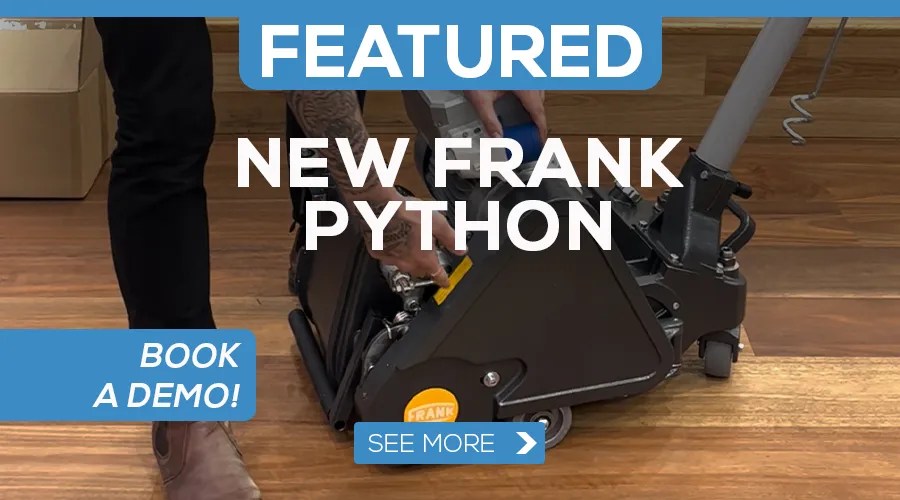 NEW Frank Python Belt Sander Marques Flooring