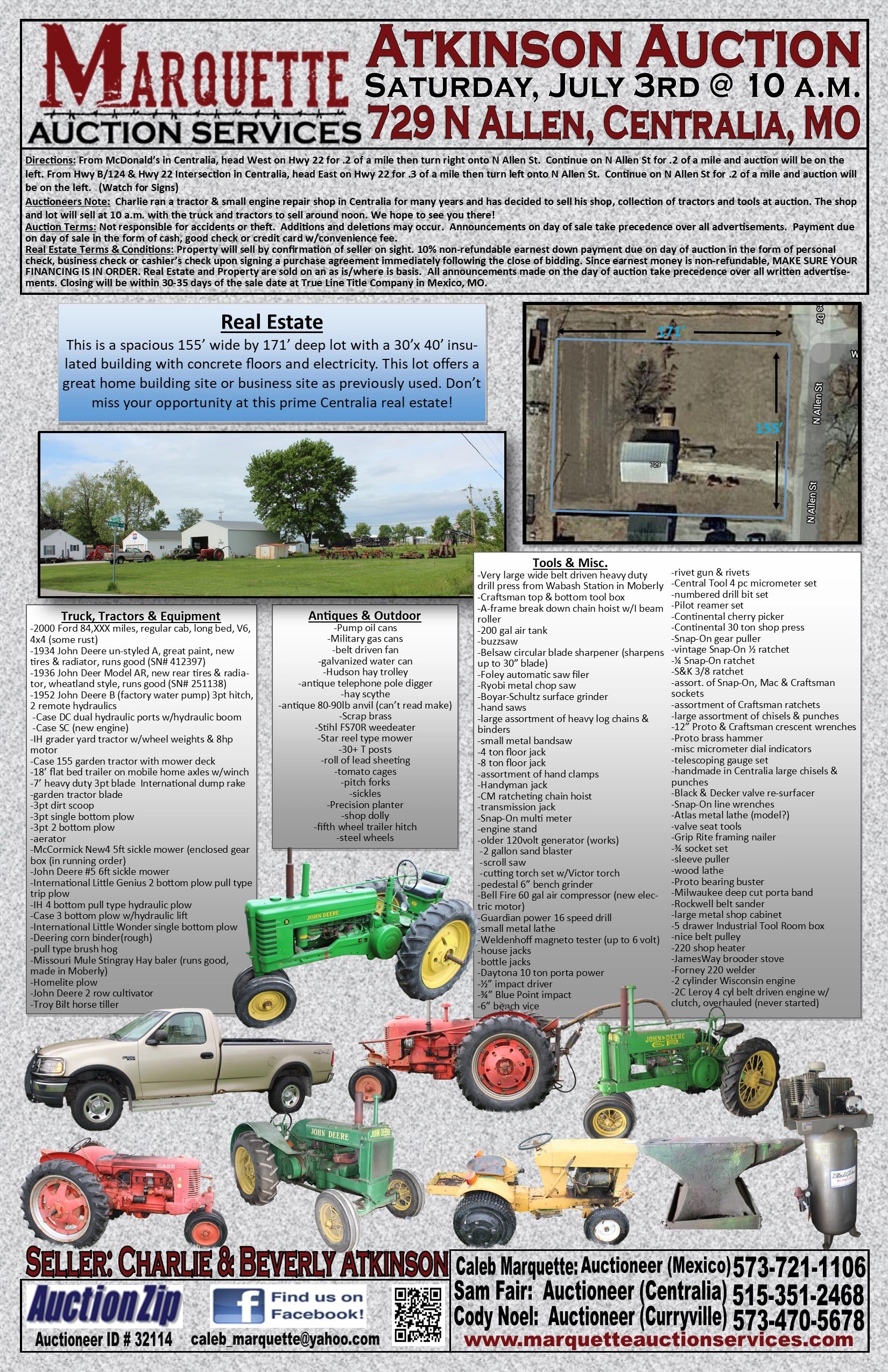 Atkinson Auction Marquette Auction Services