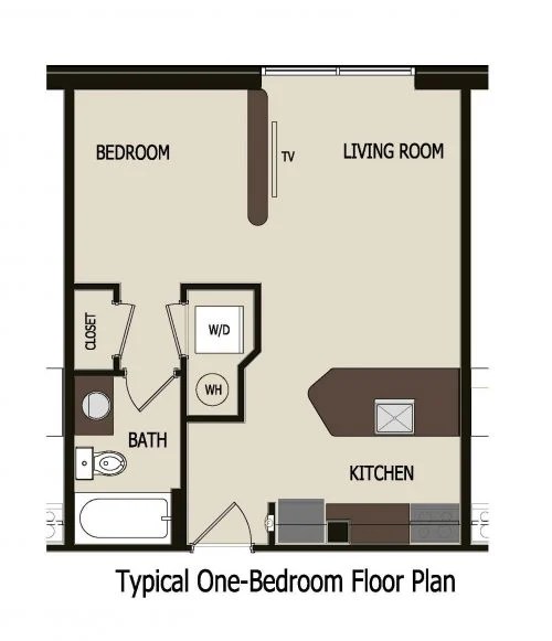 One Bedroom Apartment Marquis Middle Apartments