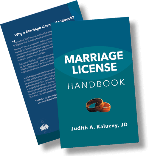 Book Marriage License Handboo