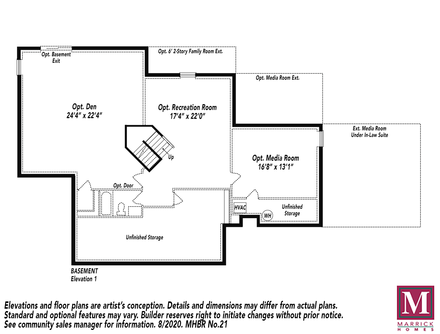 The St Andrews Maryland Custom Single Family Marrick Homes