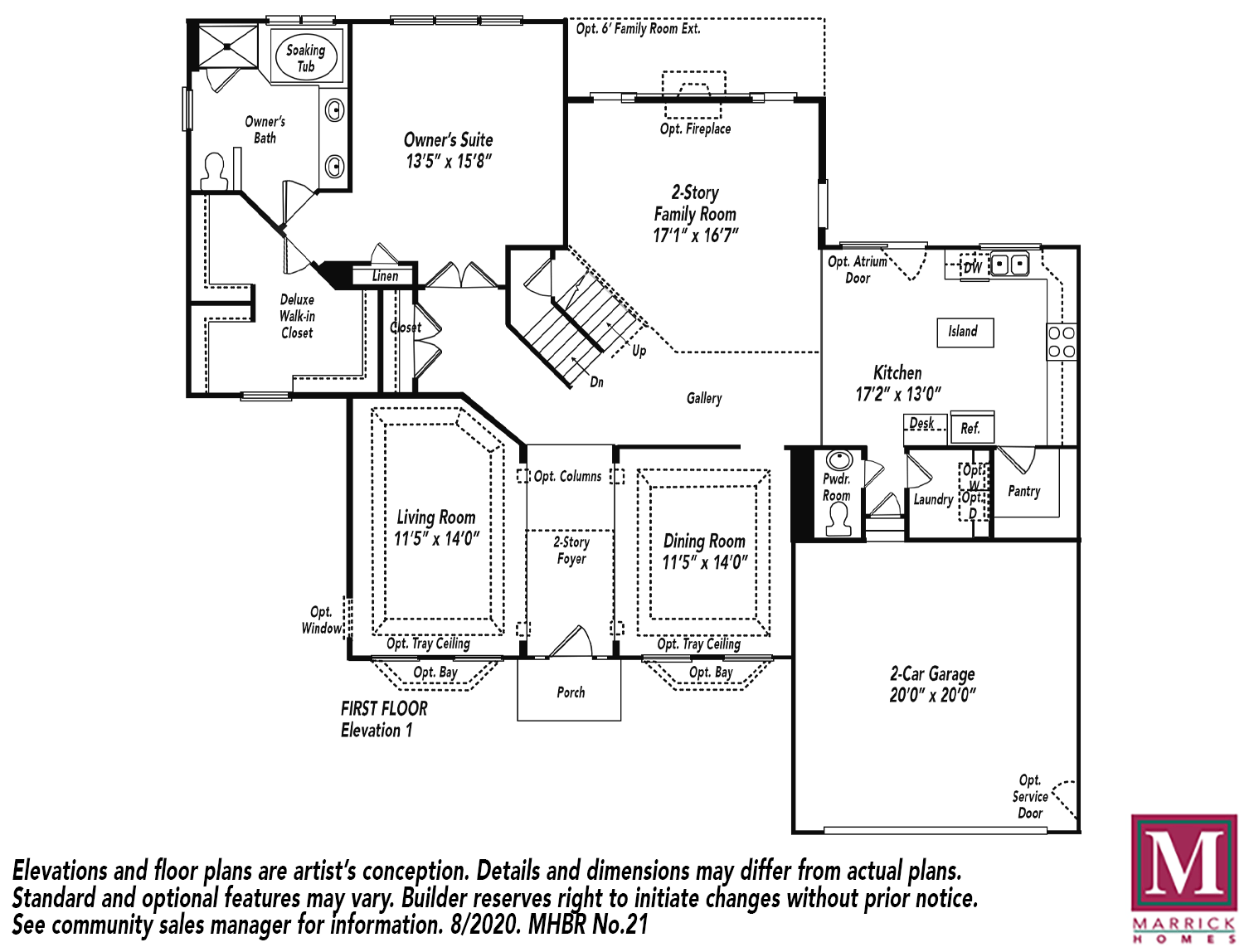 The St Andrews Maryland Custom Single Family Marrick Homes