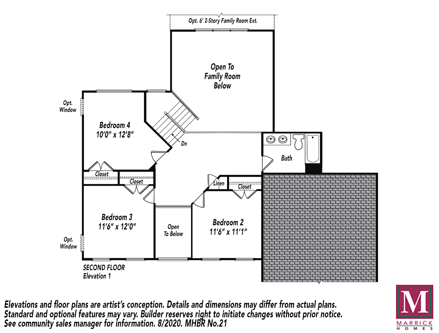 The St Andrews Maryland Custom Single Family Marrick Homes