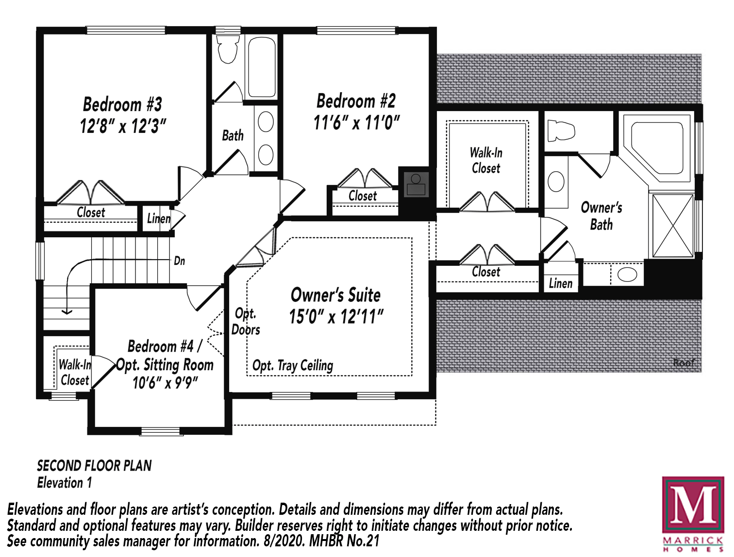 The Elizabeth Maryland Custom Single Family Marrick Homes