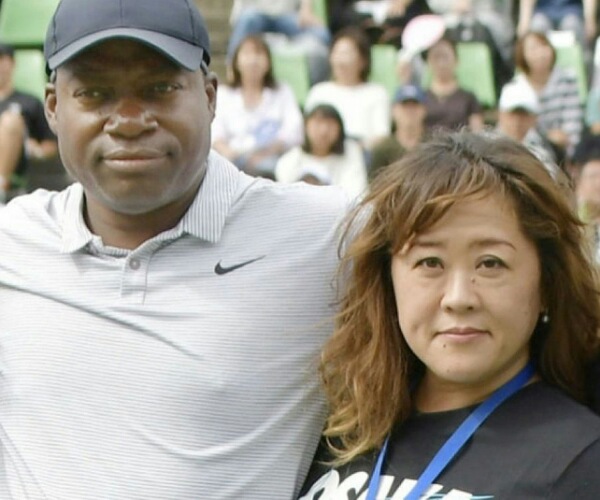 Tamaki Osaka and Leonard Francois, the parents of Naomi Osaka Their