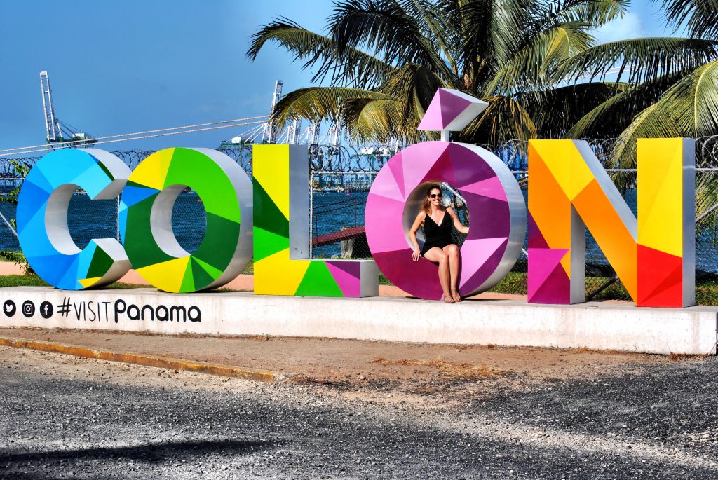 Take Your Photo in the Sign in Colon, Panama! Married with Wanderlust