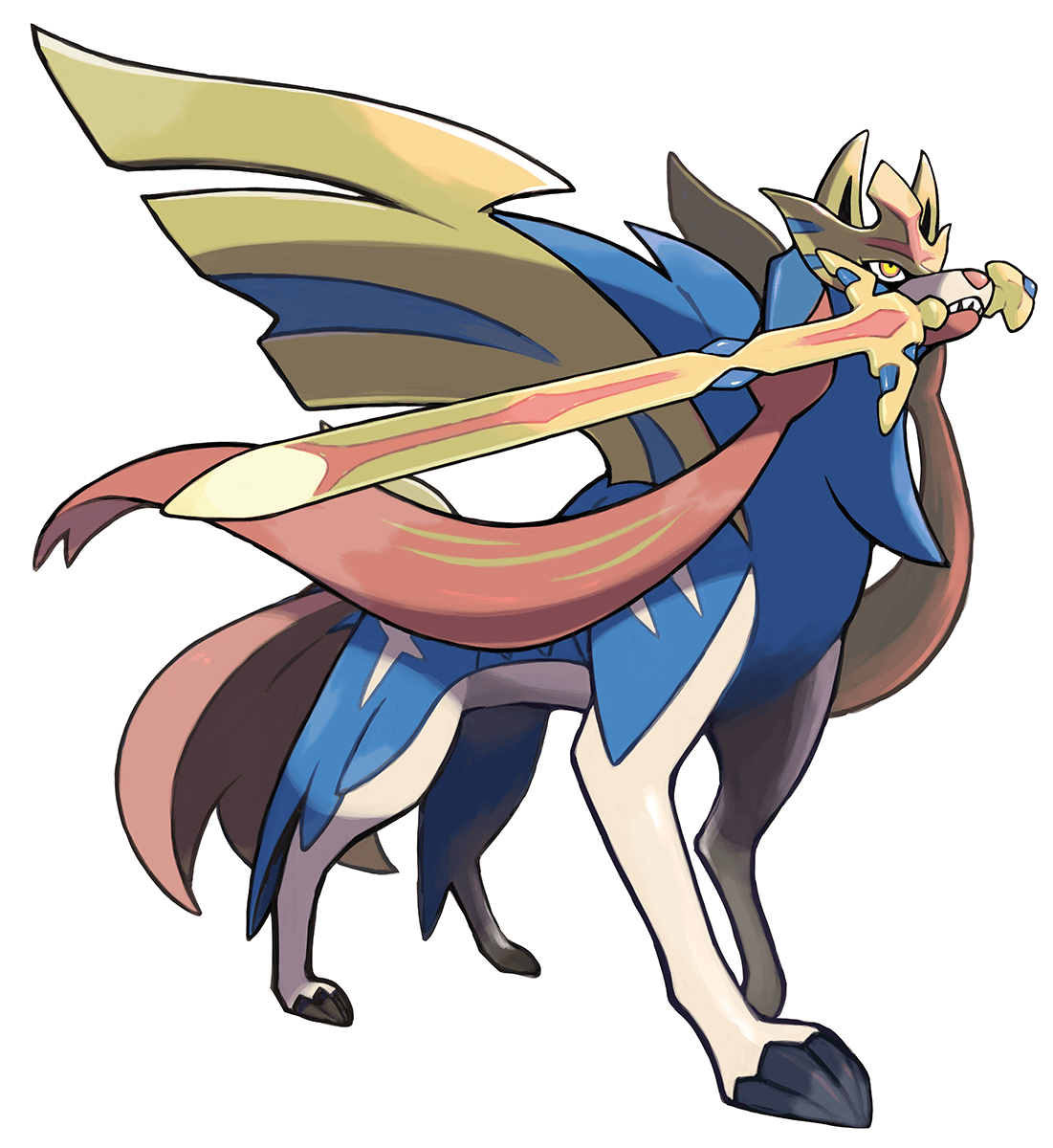 Zacian • Pokémon Sword & Shield •