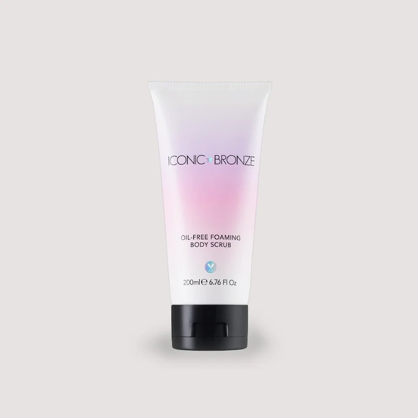 Iconic Bronze Foaming Body Scrub Oil Free Body Scrub