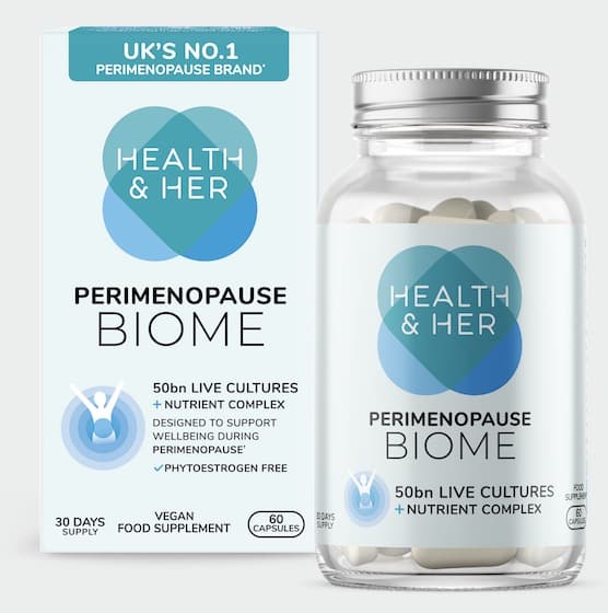 Health & Her Perimenopause Hormone Supplement Probiotics