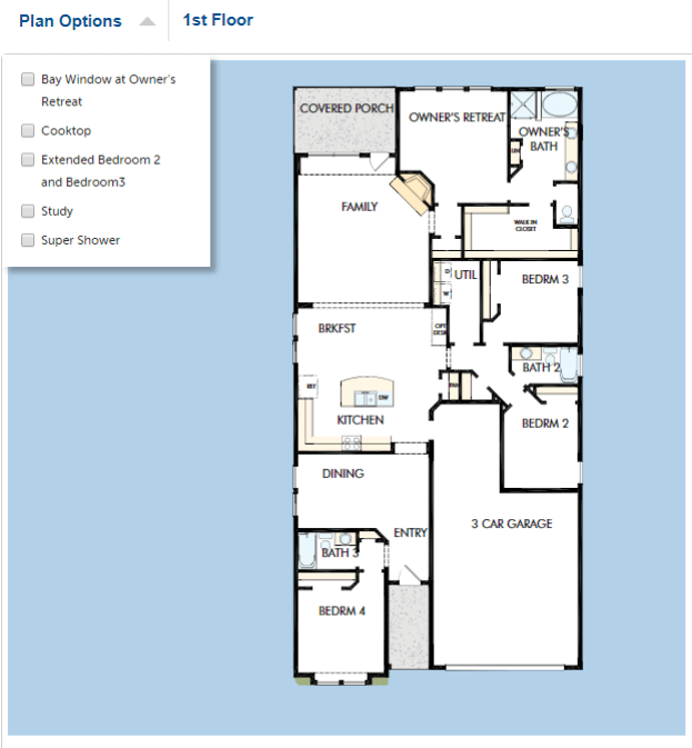 The Kale by David Weekly Homes Floor Plan Friday Marr Team Realty