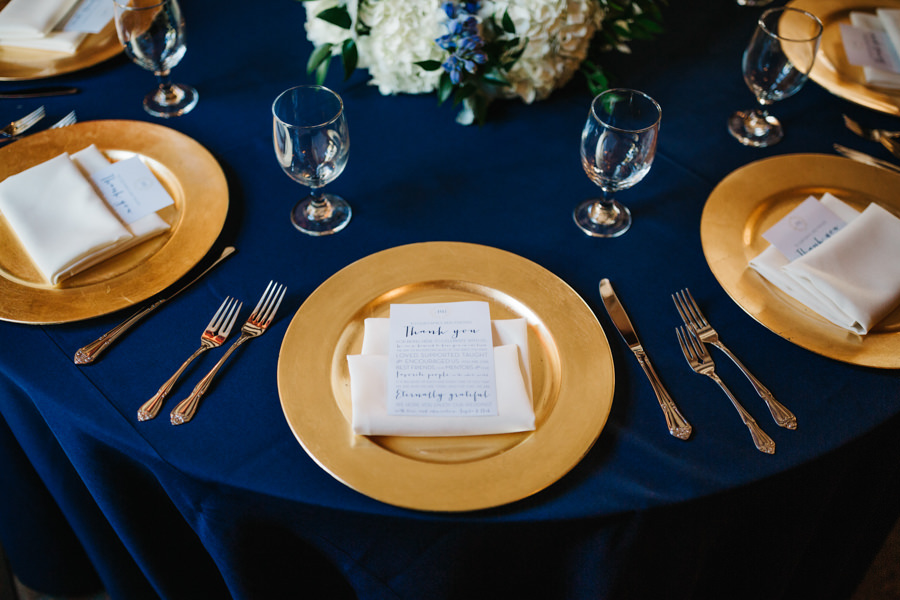 Navy Blue And Gold Wedding Reception Decorations existanceindarkworld