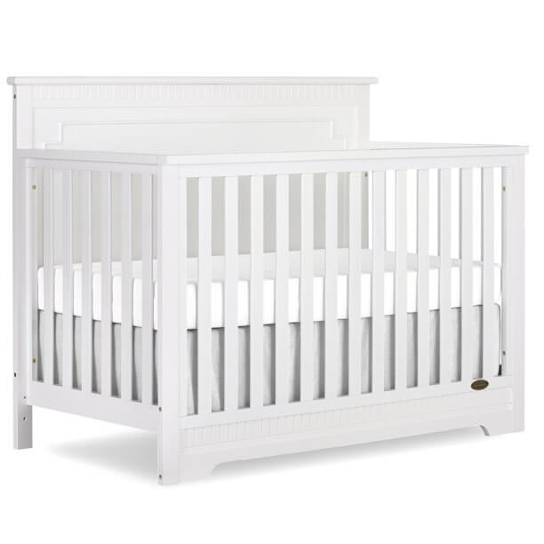 14 Solid Back Crib Options For a Nursery