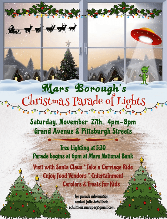 Light Up Mars Celebration! Mars Borough