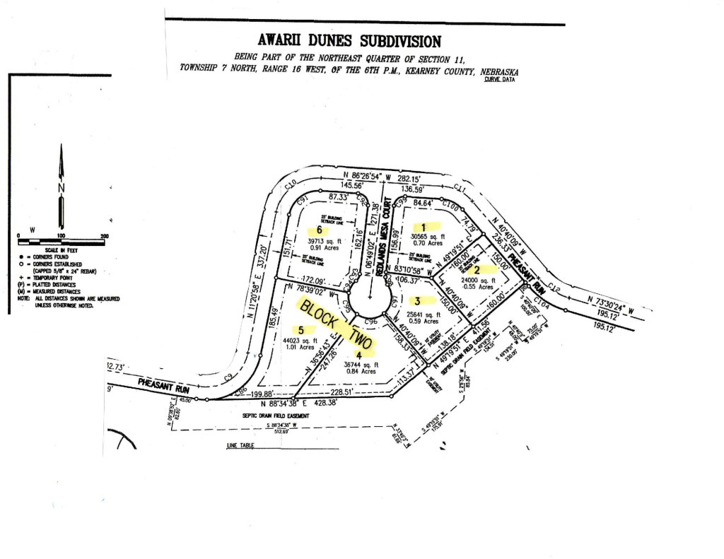 6 RESIDENTIAL LOTS BUFFALO COUNTY, NEBRASKA