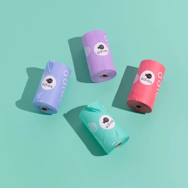 Adios Compostable Dog Poo Bags Marshalls Pet Food Store