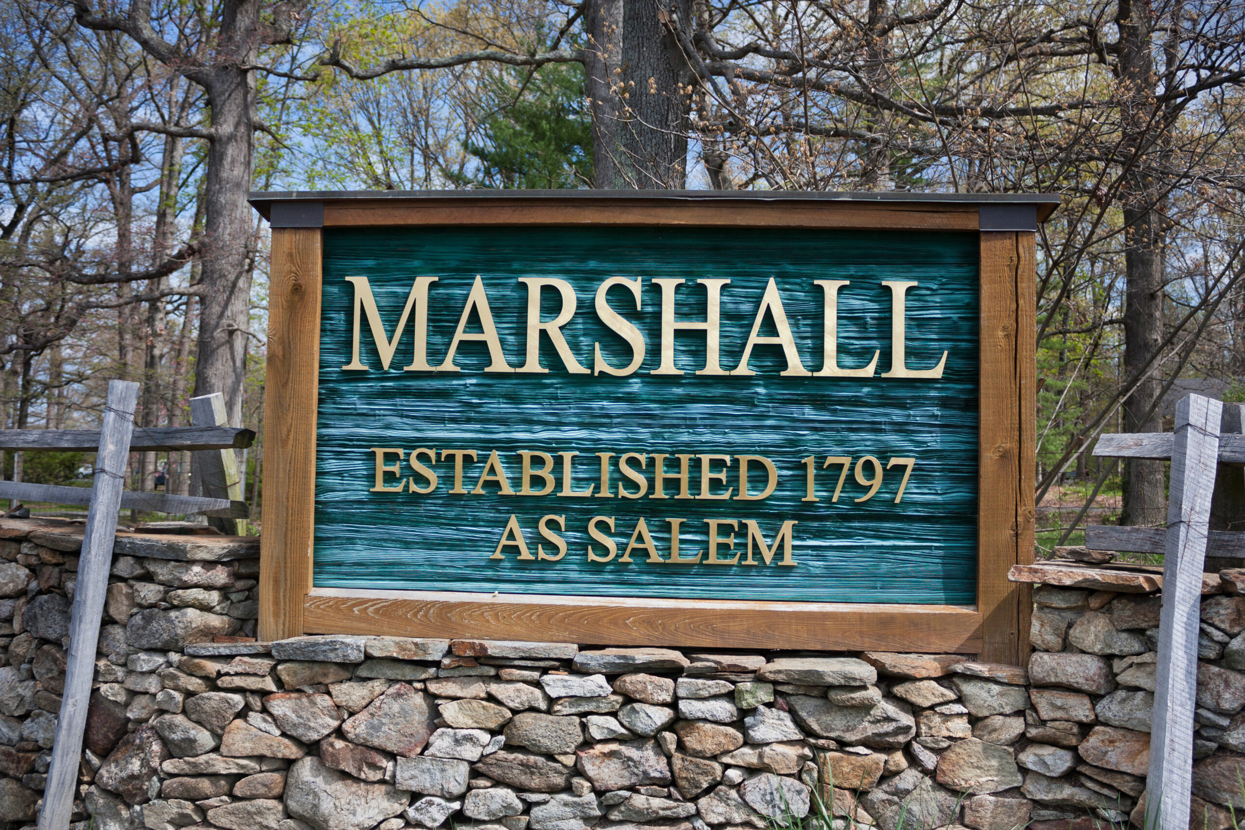 Marshall Virginia Historic Village in Northern Virginia