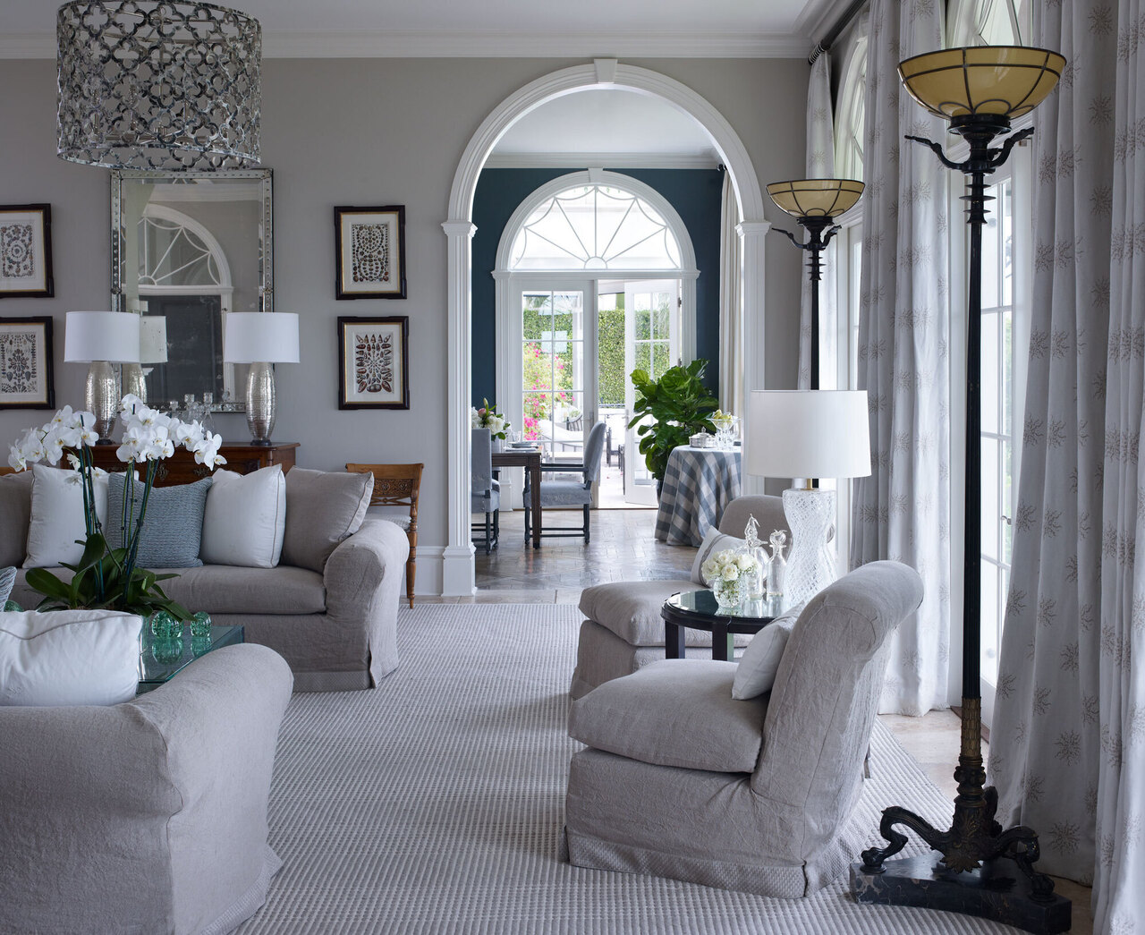 Naples, Florida home design Marshall Watson Interiors