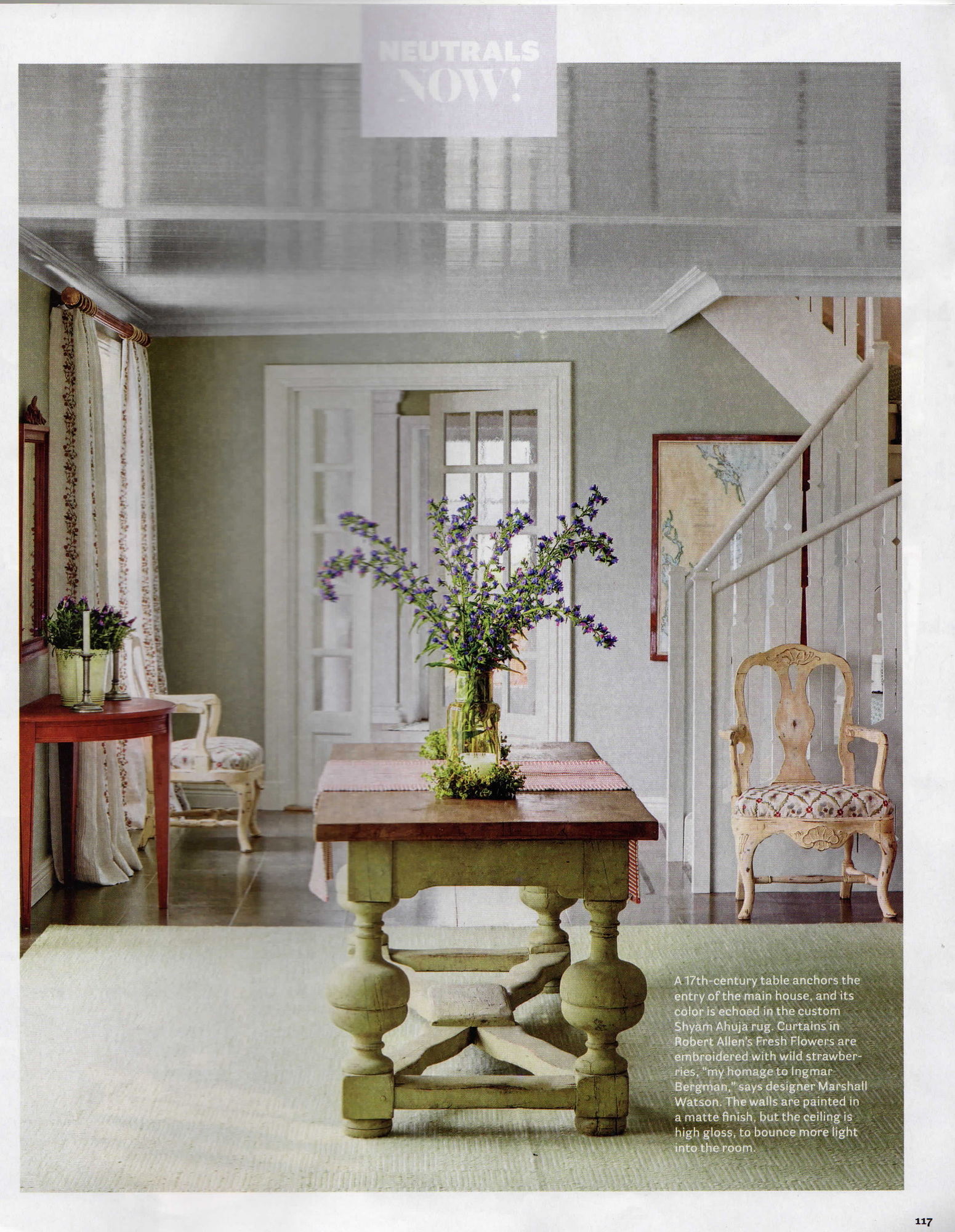  Marshall Watson Interiors House Beautiful The Color Issue