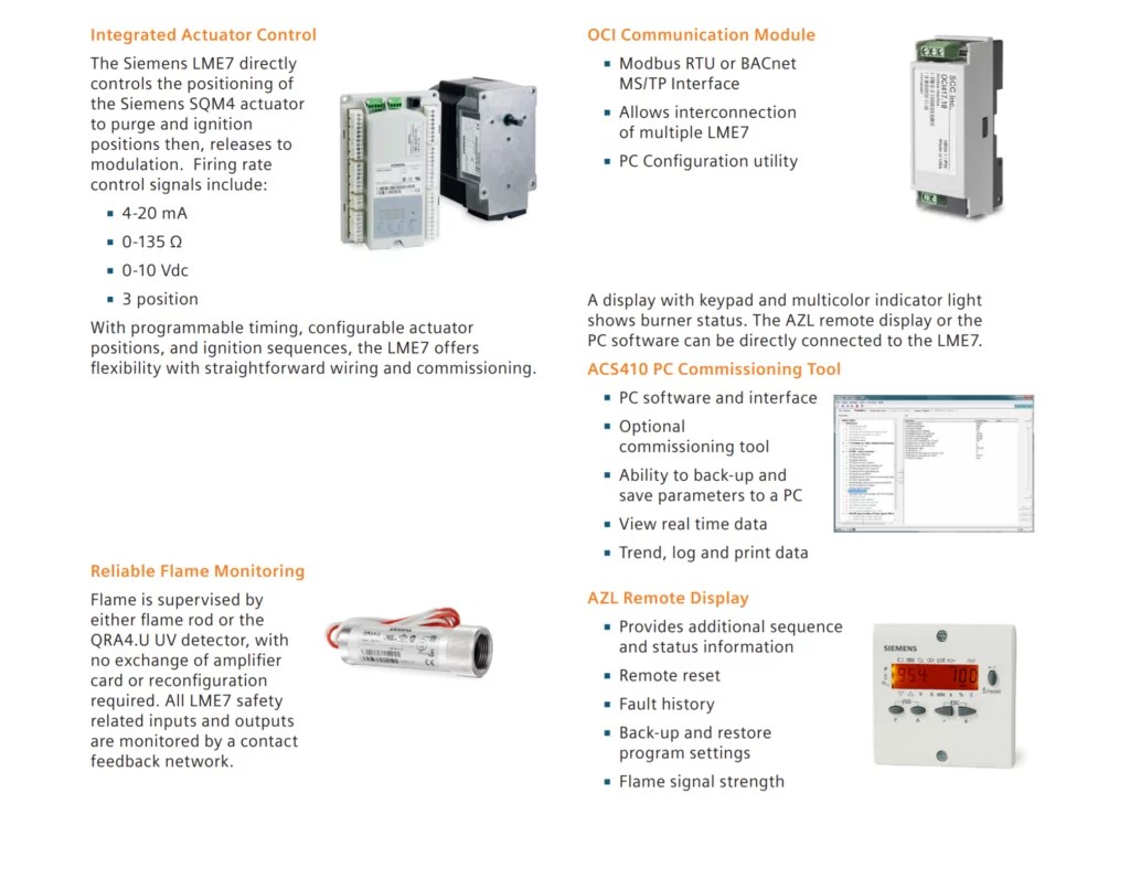 Siemens LME7 Flame Safeguard