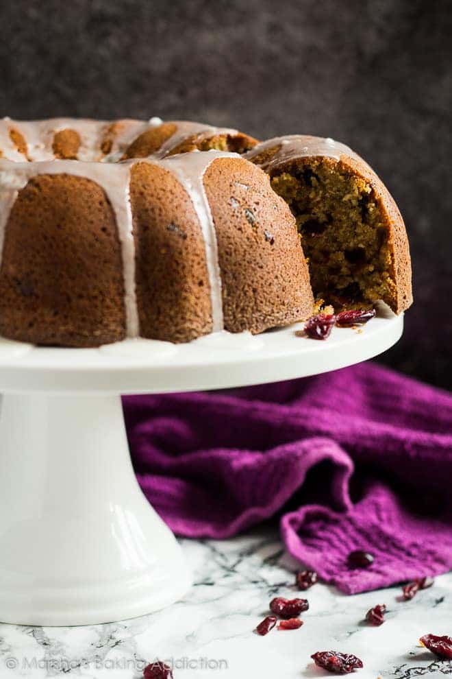 Cranberry Orange Bundt Cake Marsha's Baking Addiction