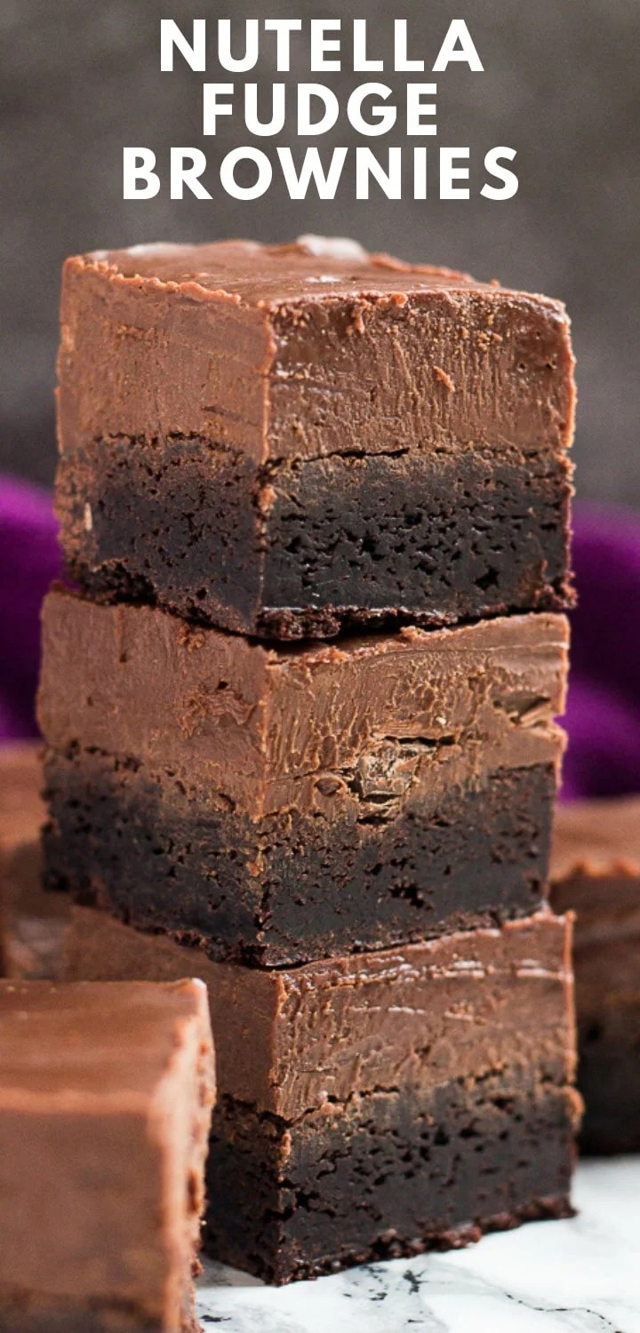 Nutella Fudge Brownies Marsha's Baking Addiction