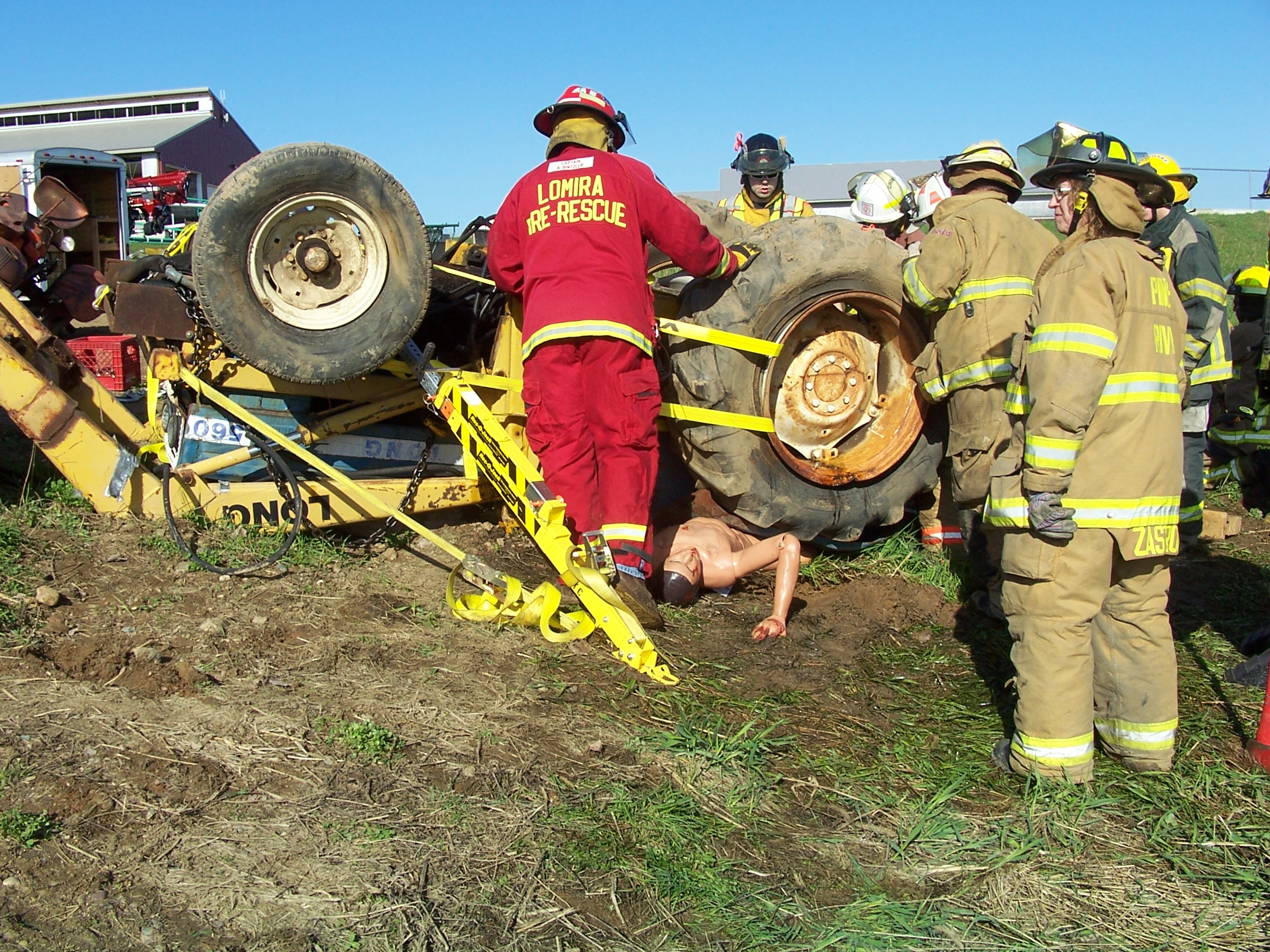 Marshfield Clinic Research Institute Farm rescue training for a new