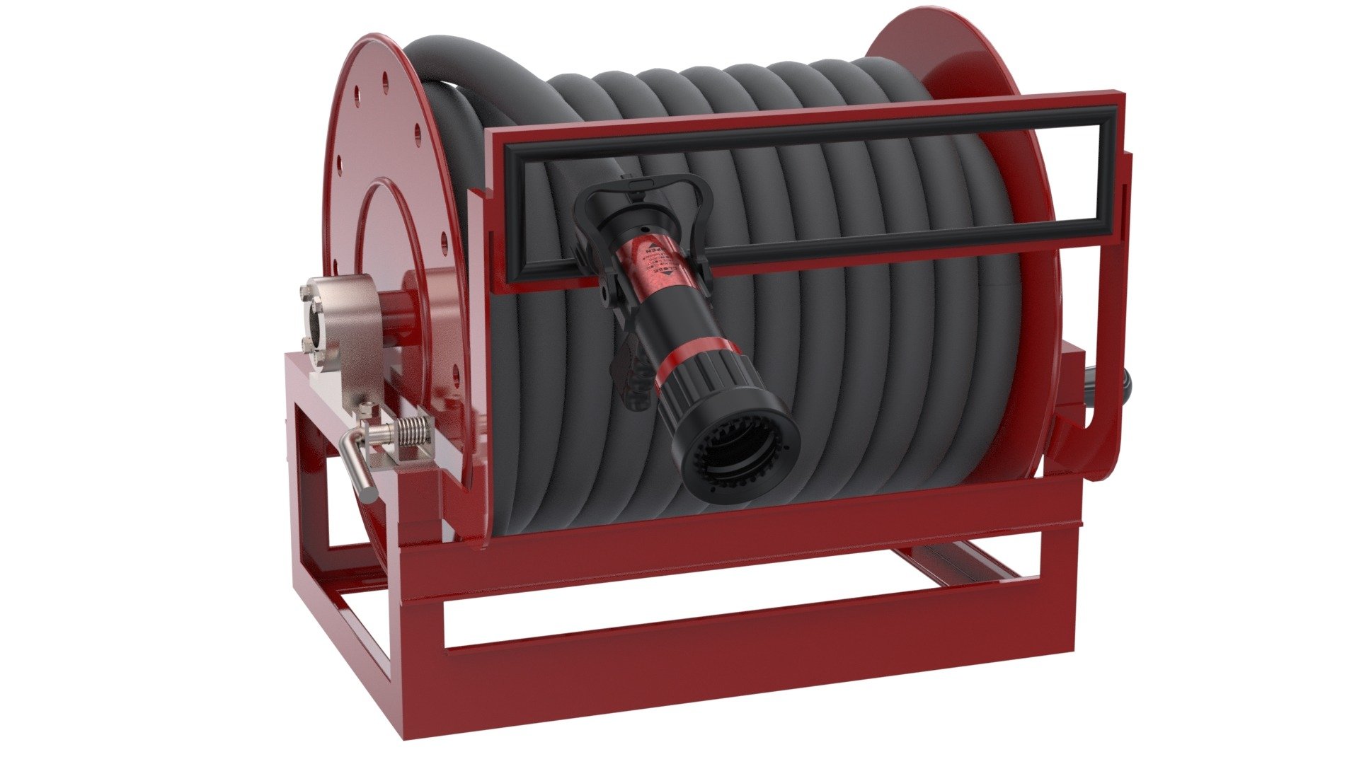 Self Contained Foam Hose Reel Station Marsol Tech