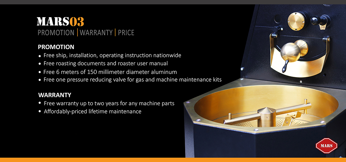 Mars 03 Manual Coffee Roaster