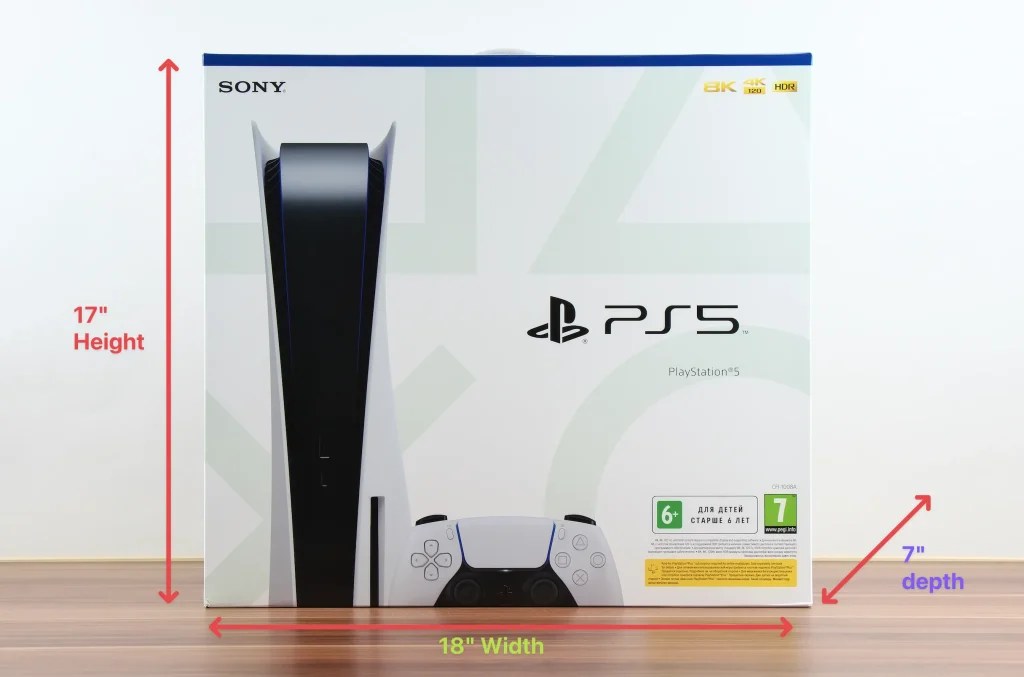How Big Is The New PlayStation 5 Console Box? Jul 2024