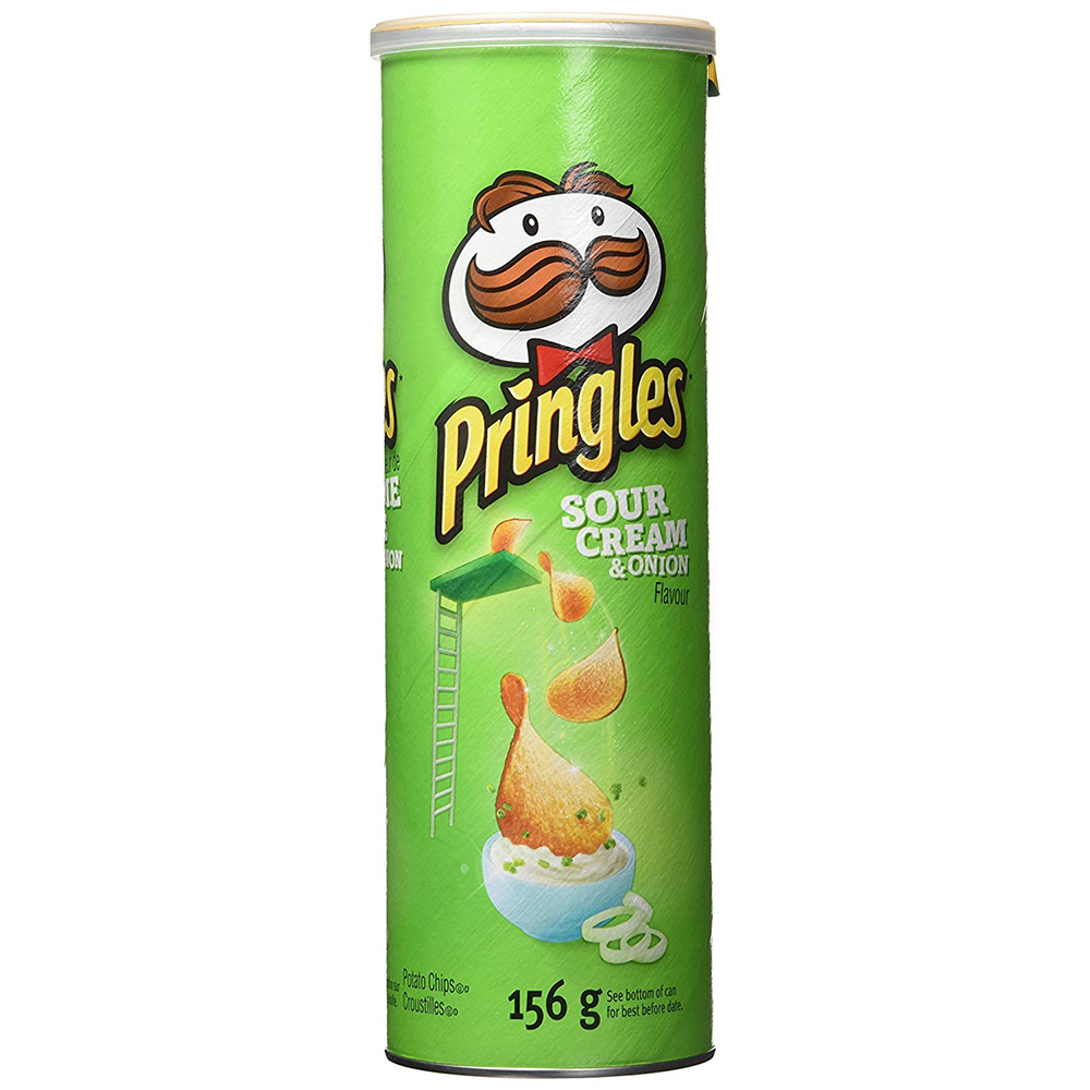 156g Pringles sour cream & onion Mart31