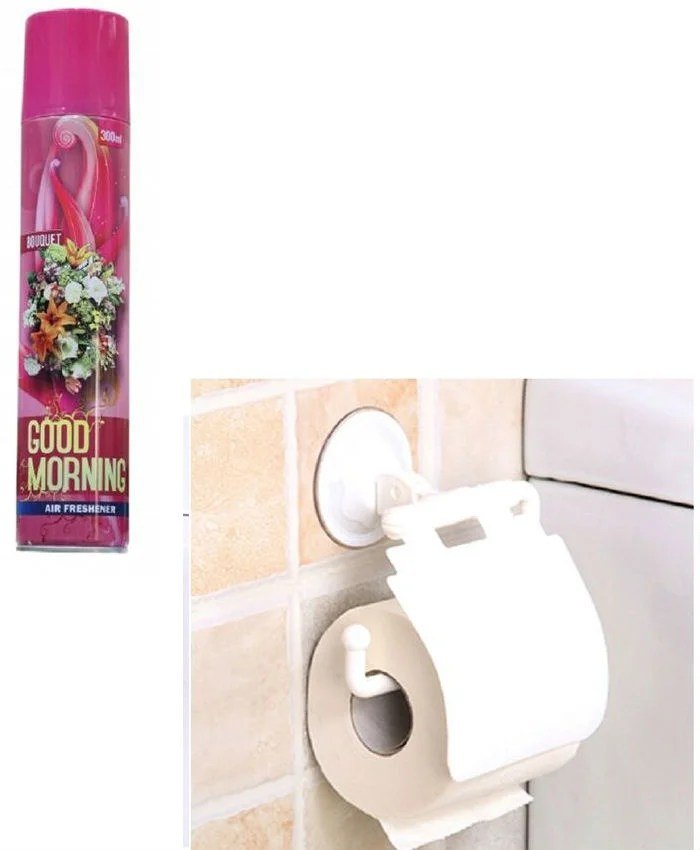 Tissue Roll Holder Plus Free air freshener Online Shopping in Pakistan