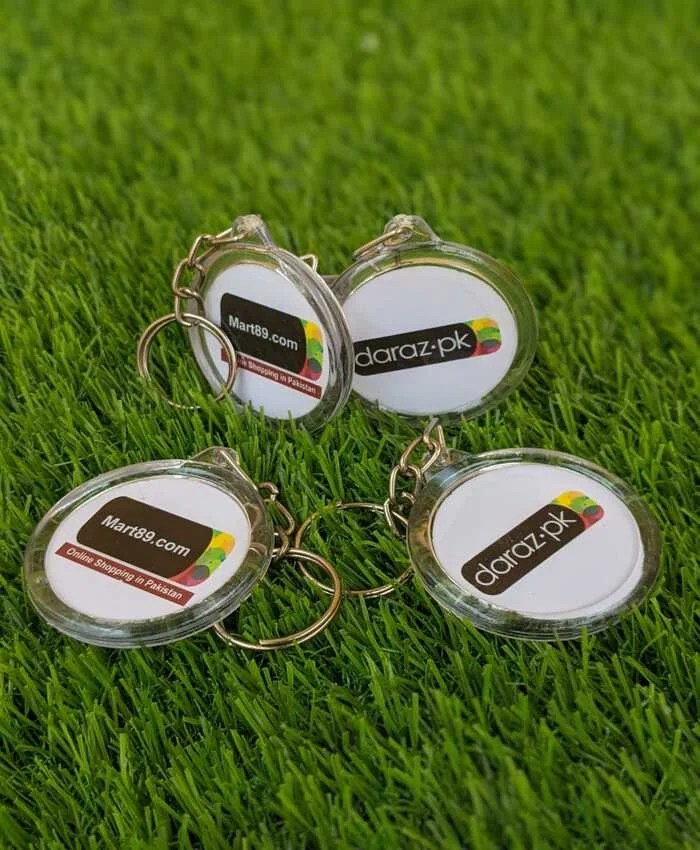 Daraz Logo Printed Key Chain Ring for Pakistanis Customers