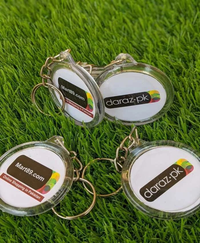 Daraz Logo Printed Key Chain Ring for Pakistanis Customers