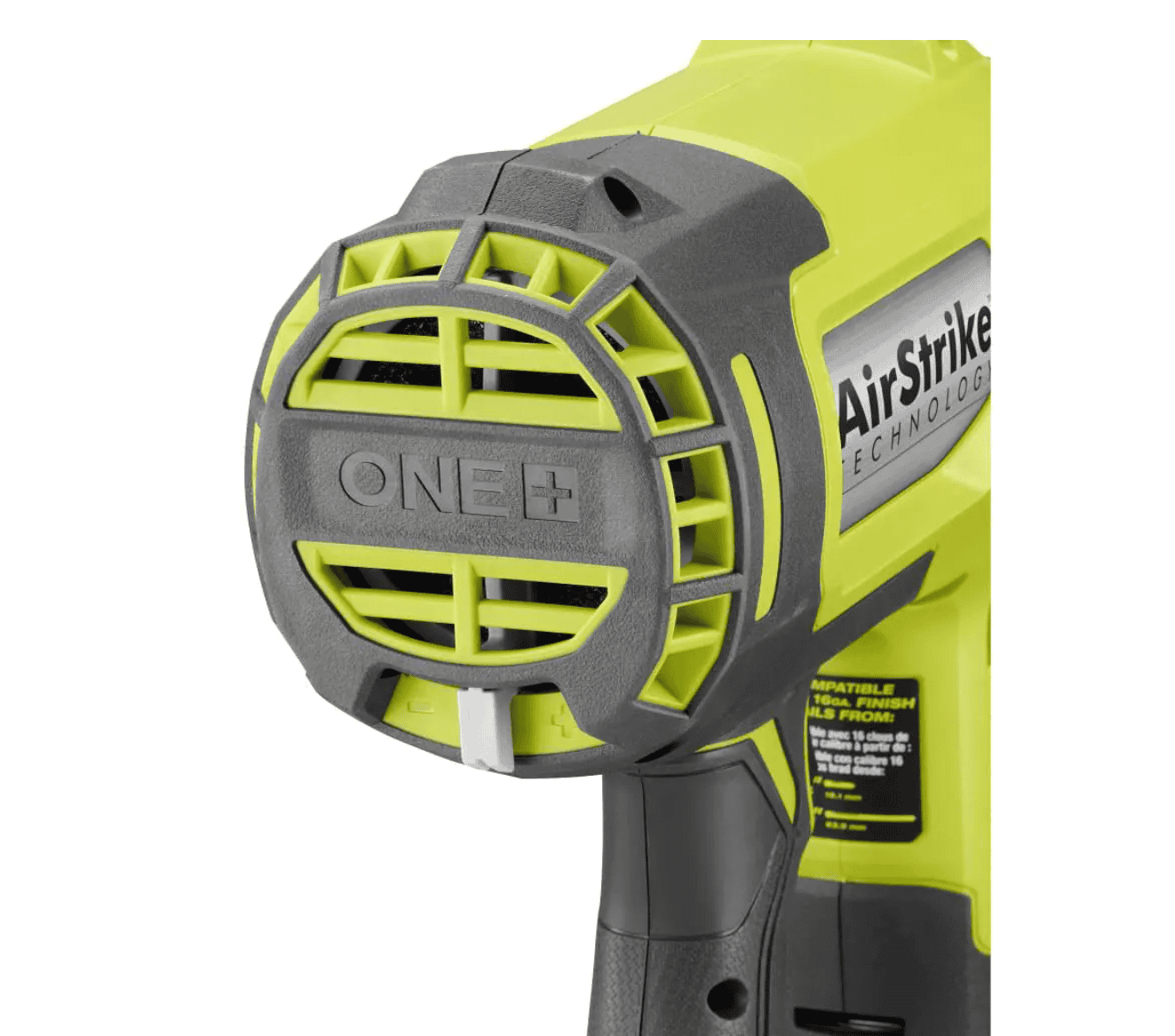 RYOBI P326-PBP006 ONE+ 18V 16-Gauge Cordless AirStrike Finish Nailer