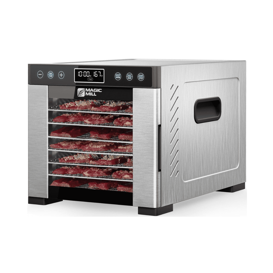 Magic Mill Pro Food Dehydrator machine 7 Stainless Steel Trays