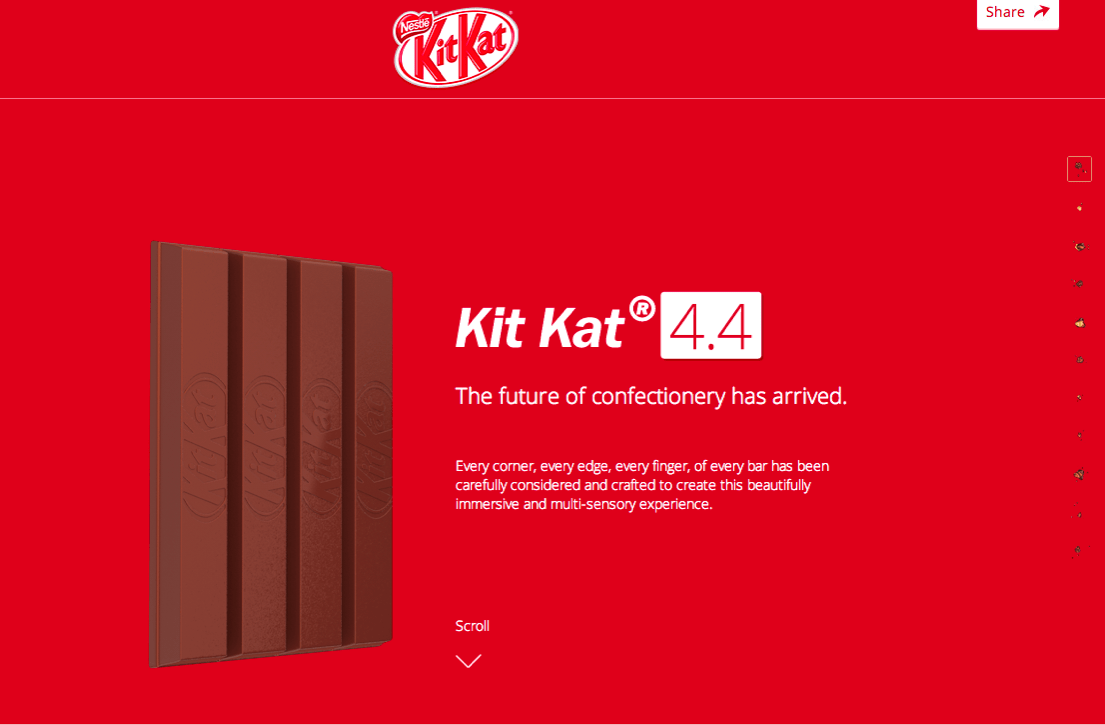 Kit Kat Gets Behind Android KitKat With "Kit Kat 4.4" Candybar Phone