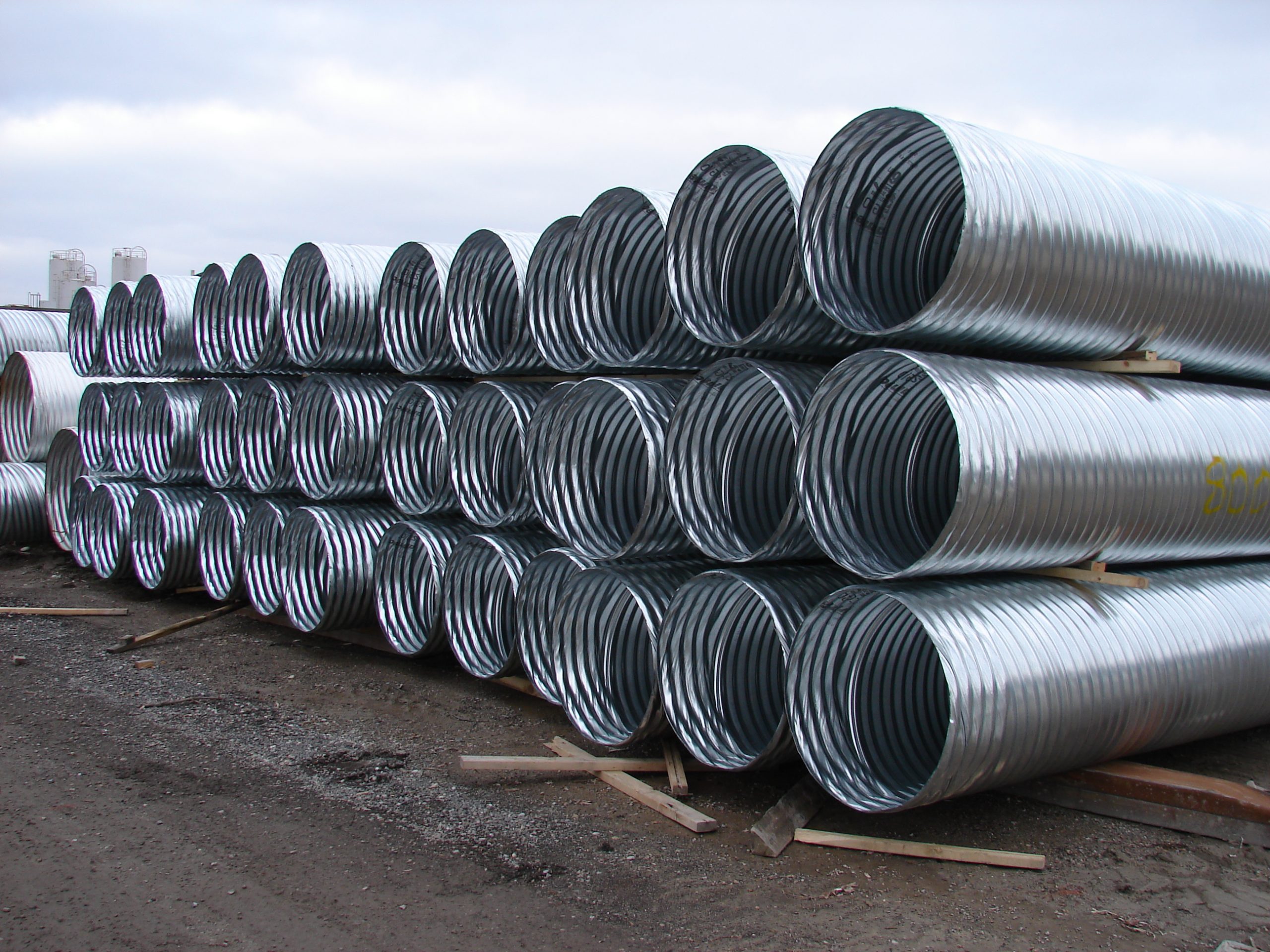 CSP Corrugated Steel Pipe Martek Supply