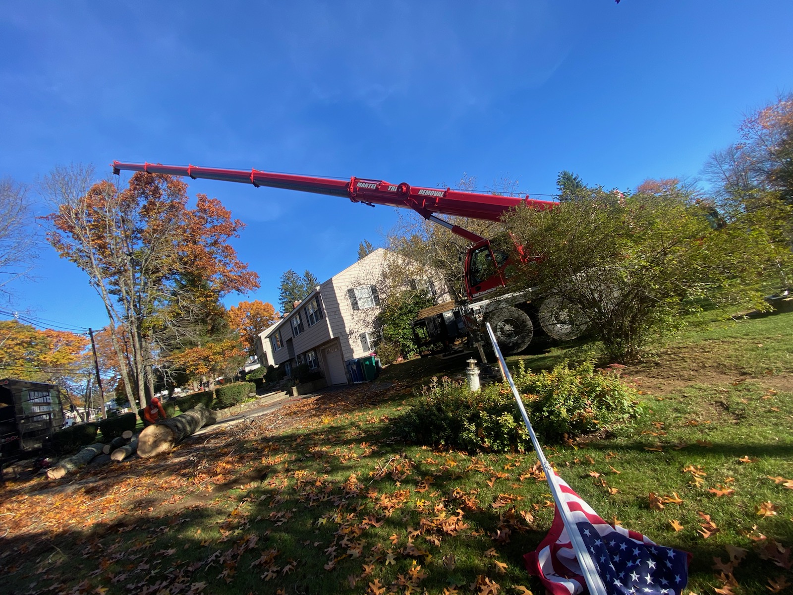 Tree and Crane Service in Chelmsford, MA. Martel Crane Service & Tree