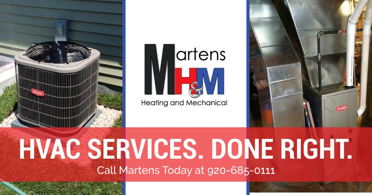 Appleton Heating & Cooling HVAC Services Martens Heating & Cooling