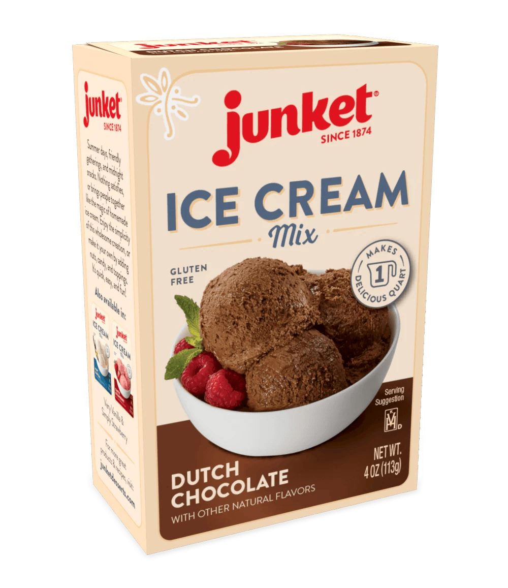 Junket Ice Cream Mix Dutch Chocolate Martie