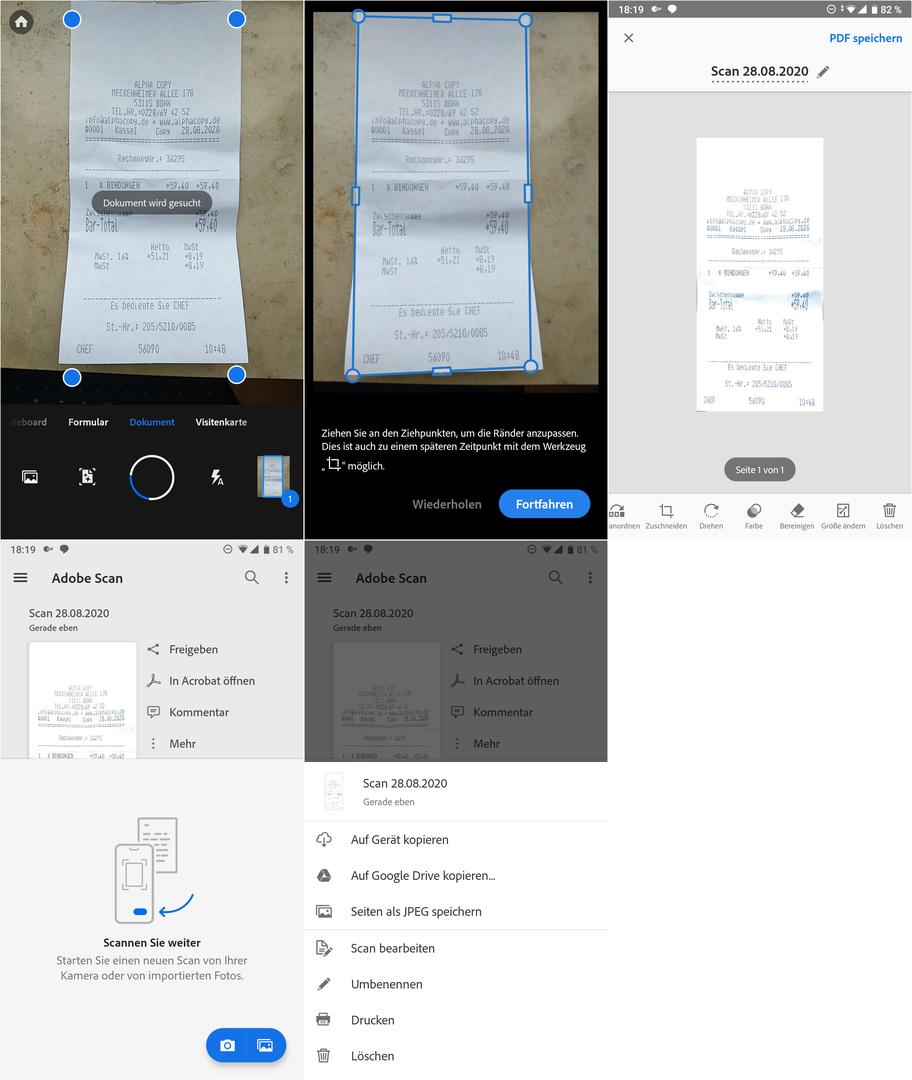 Cam Scanner Apps Martin Ueding