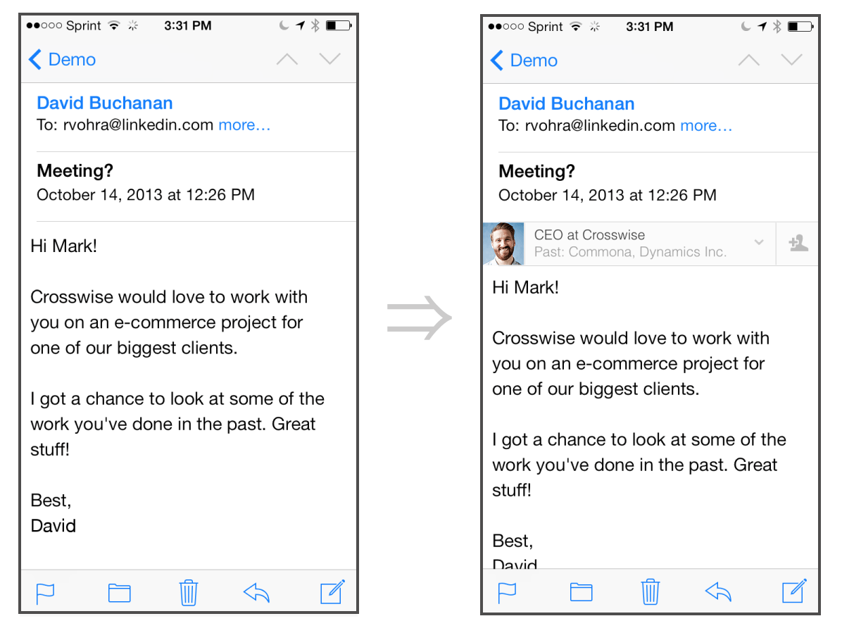 LinkedIn Intro Doing the Impossible on iOS — Martin