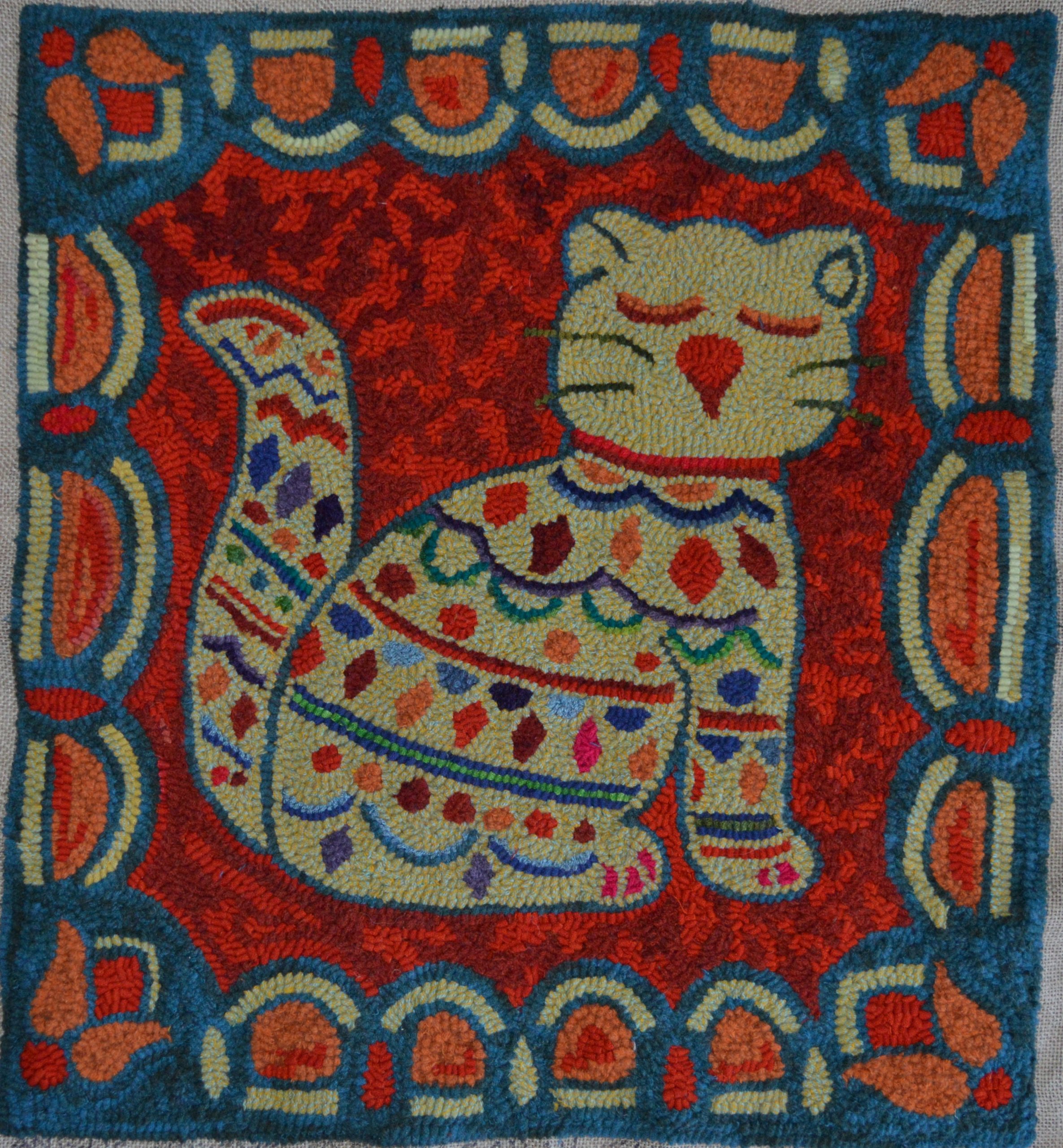 Rug Hooking Events 2023 Angus Kit Martina Lesar