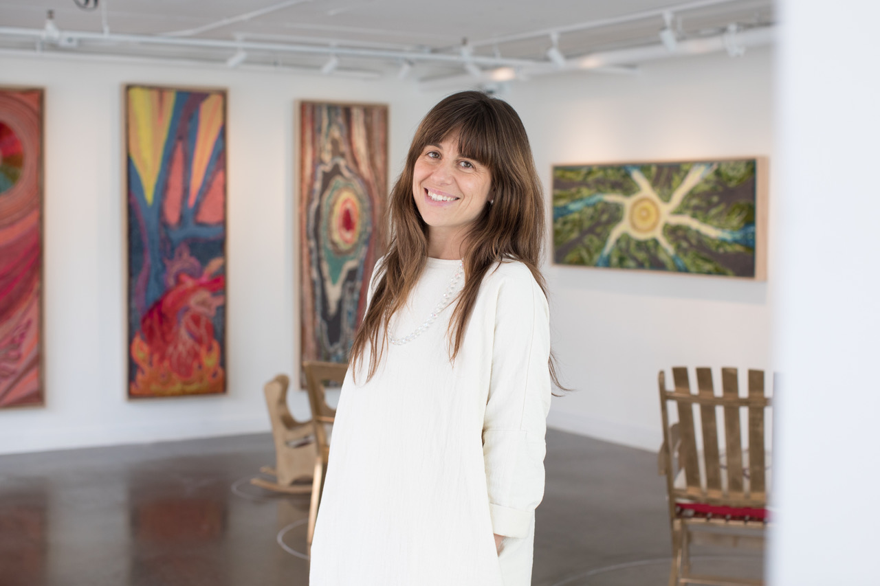 International Rug Hooking Day Martina Lesar