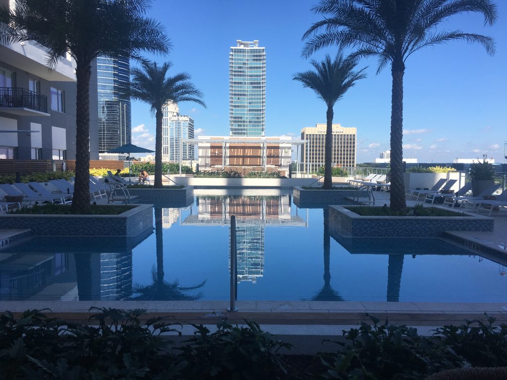 Orlando HighRise Features Martin Aquatic Rooftop Pool Martin Aquatic