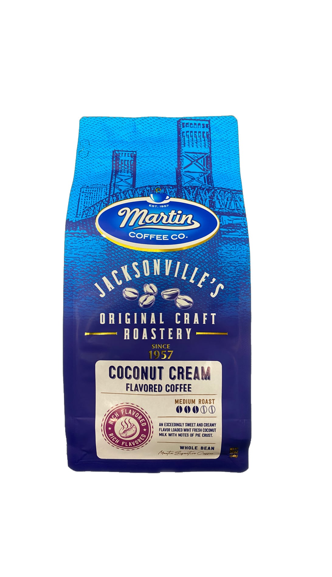 COCONUT CREAM FLAVORED COFFEE Martin Coffee Company
