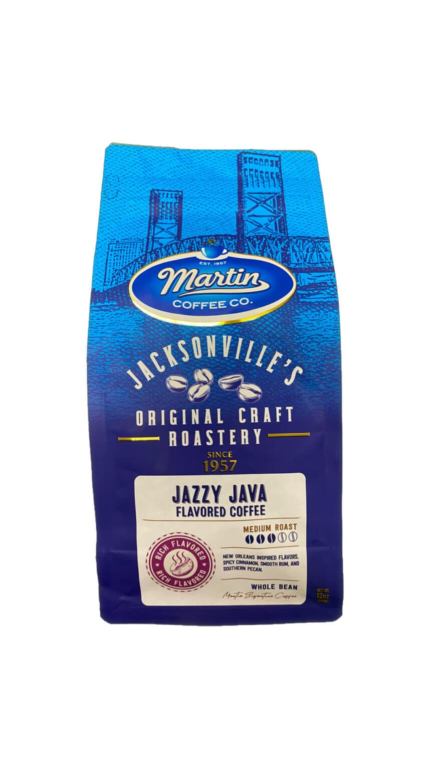 JAZZY JAVA FLAVORED COFFEE Martin Coffee Company