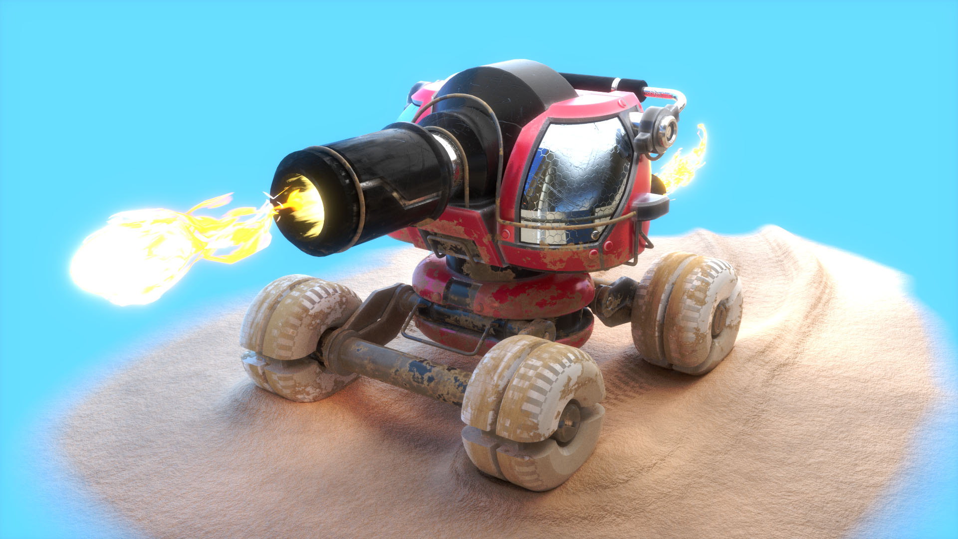 Blaster Master Tank Render 2023 Martin Crownover