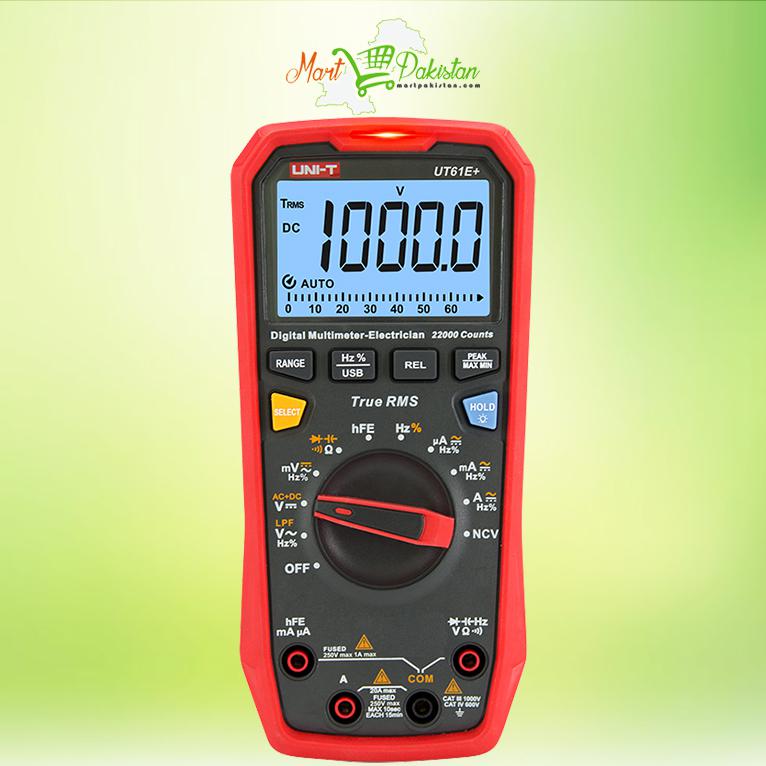 UNI T Multimeters UT 61E+ Digital Multimeter price in Pakistan